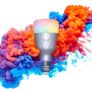 Yeelight 1SE E27 6W RGBW AC 100 – 240V Smart LED Bulb Colourful Light Version – White 1Pc