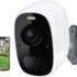 Camera Surveillance WiFi exterieure, Camera 360 degrés, Caméra IP étanche, Vision Nocturne 1080P, Audio bidirectionnel, Détection Humain, Notification d’alerte, Carte SD 64Go intégré