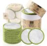 Coton Démaquillant Lavable Greenzla (lot de 20)