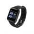Bilikay L8 1.2 inch Nordic 52832 Metal IP68 Waterproof Full Touch Smart Watch 320mAh 7 Days Battery Life – Black