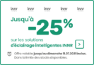Jusqu’à -25% sur l’éclairage connecté Innr (compatible Philips Hue !)