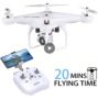 Drone rc quadrirotor JJRC H68 avec 720 P